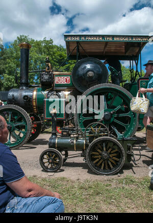 Hadlow Down, Uckfield, East Sussex, Royaume-Uni. 3 juin 2017. Une journée de famille glorieuse à la 52ème édition annuelle de Tinkers Park l'un des plus anciens événements de son type dans le sud de l'Angleterre.Credit: Banque D'Images