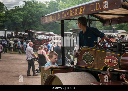 Hadlow Down, Uckfield, East Sussex, Royaume-Uni. 3 juin 2017. Une journée de famille glorieuse à la 52ème édition annuelle de Tinkers Park l'un des plus anciens événements de son type dans le sud de l'Angleterre.Credit: Banque D'Images