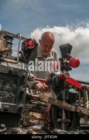 Hadlow Down, Uckfield, East Sussex, Royaume-Uni. 3 juin 2017. Une journée de famille glorieuse à la 52ème édition annuelle de Tinkers Park l'un des plus anciens événements de son type dans le sud de l'Angleterre.Credit: Banque D'Images