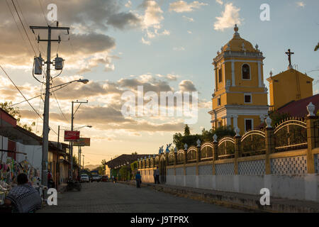 L'Iglesia Esquipulas est situé dans la ville de El Sauce, le Nicaragua. Banque D'Images