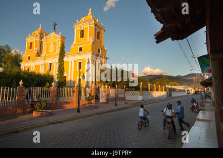 L'Iglesia Esquipulas est situé dans la ville de El Sauce, le Nicaragua. Banque D'Images