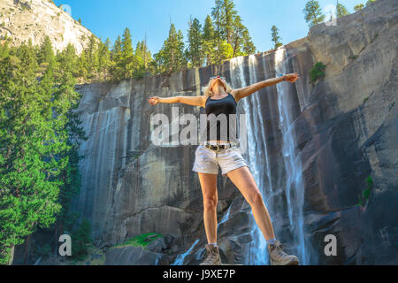 Bénéficiant d'automne Yosemite Vernal Banque D'Images