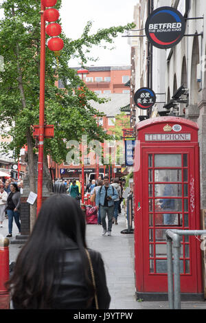 Vues de la Chine Ville London Banque D'Images