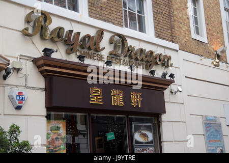 Vues de la Chine Ville London Banque D'Images