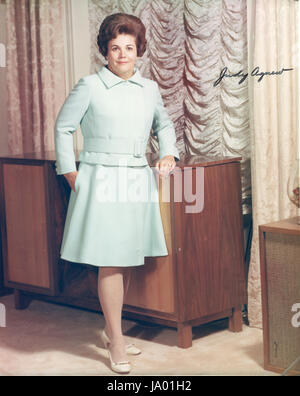 Judy (Mme. ) Spiro Agnew, épouse du vice-président des États-Unis, Washington, DC, 01/ 1969. Banque D'Images