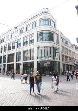 Marks & Spencer Den Haag, Grote Marktstraat, centre de Den Haag (La Haye), aux Pays-Bas. Banque D'Images