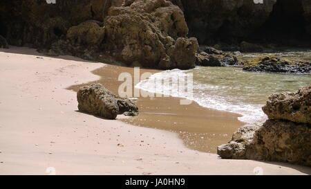 Vues de Joao De Arens Plage en Algarve Praia de João deArens Banque D'Images