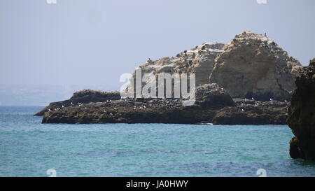 Vues de Joao De Arens Plage en Algarve Praia de João deArens Banque D'Images