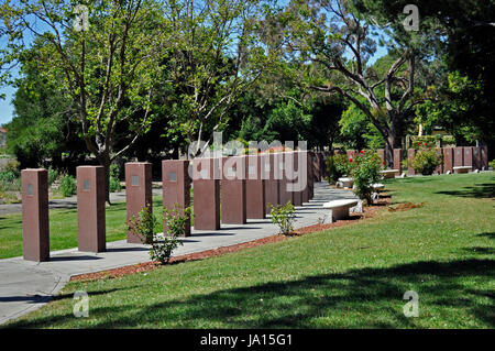 Le 11 septembre 2001, le vol 93 Memorial, Union City, California, USA Banque D'Images