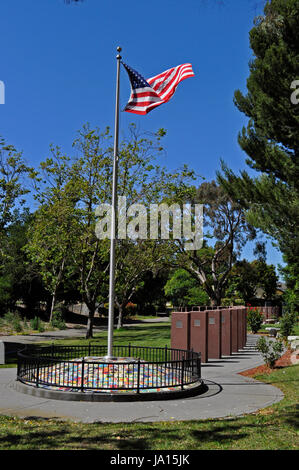 Le 11 septembre 2001, le vol 93 Memorial, Union City, California, USA Banque D'Images