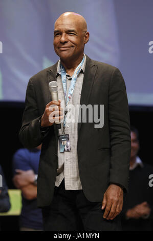 Michael Dorn à la FedCon 26 dans le Maritin l'hôtel. Bonn, l'utilisation dans le monde entier 02.06.2017 | Banque D'Images