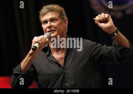 Bonn, Allemagne. 06Th Juin, 2017. David Hasselhoff à la FedCon 26 dans le Maritin l'hôtel. Bonn, 03.06.2017 | Conditions de crédit dans le monde entier : dpa/Alamy Live News Banque D'Images