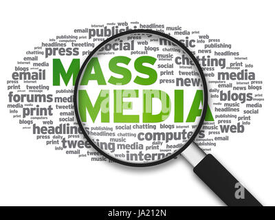 News, social, e-mail, presse, presse quotidienne, couverture, chat, médias, presse, Banque D'Images
