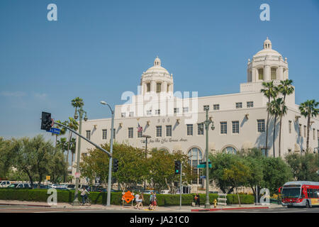 Los Angeles, 11 avril : Le Office-Los Terminal Post Angeles Annexe le Avr 11, 2017 at Los Angeles Banque D'Images