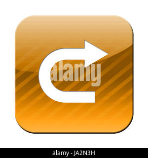 En arrière, tourner, transact, marche arrière, inversible, tourner vers le bas, les séminaires sont programmés, signe, signal, Banque D'Images