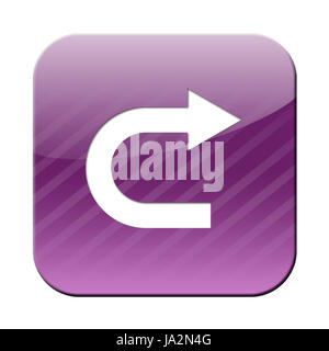 En arrière, tourner, transact, marche arrière, inversible, tourner vers le bas, les séminaires sont programmés, signe, signal, Banque D'Images