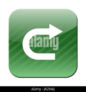 En arrière, tourner, transact, marche arrière, inversible, tourner vers le bas, les séminaires sont programmés, signe, signal, Banque D'Images