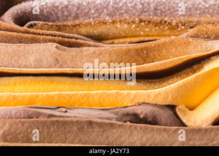 Résumé fond de glace crème texture closeup Banque D'Images