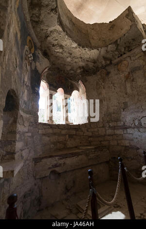 Lieu de sépulture de l'église de Saint-Nicolas à Demre, Turquie Banque D'Images