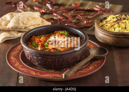 Murgh makhani. Curry de poulet au beurre indien. L'alimentation de l'Inde Banque D'Images