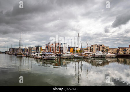 Portishead marina Banque D'Images