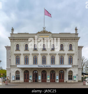 GOTHENBURG, Suède - 13 MAI 2017 : Le stora teatern. C'est l'ancien théâtre de Göteborg a également appelé Storan. Aujourd'hui, c'est un lieu pour la musique et conc Banque D'Images