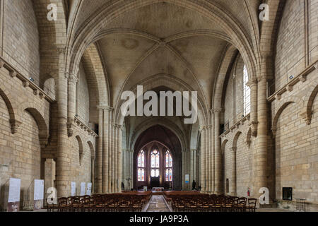 France, Haute Vienne, Saint-Yrieix-la-Perche, collégiale Banque D'Images