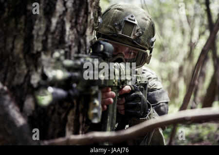 Photo de soldat en bois Banque D'Images
