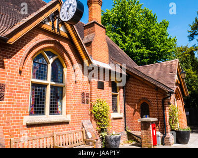 Village Hall, Sonning, nr Reading, Berkshire, Angleterre, ROYAUME-UNI, GB. Banque D'Images