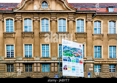 Berlin : le développement de la ville, stadtentwicklung und renovierung Banque D'Images