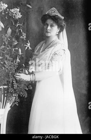 Tsarine Alexandra Feodorovna (1872-1918) épouse de Nicolas II. Photo : Bains News Service Banque D'Images