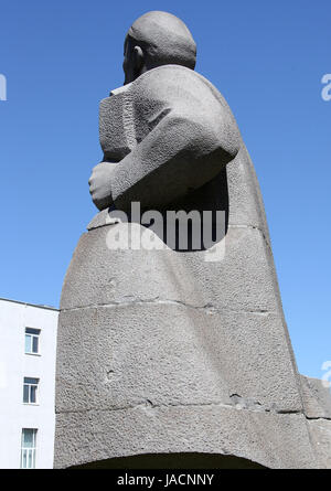 Statue de Lénine par Lev Kerbel au Musée de l'Art socialiste à Sofia Banque D'Images