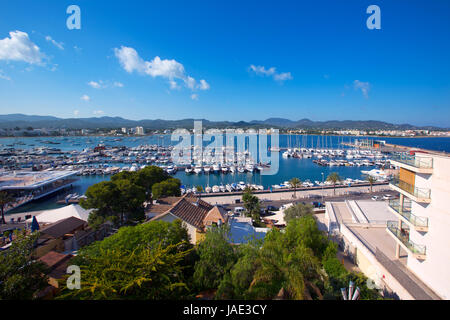 Ibiza San Antonio Abad Sant Antoni de Portmany dans les îles Baléares Banque D'Images