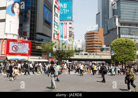 Vue sur la ville de Tokyo, Japon Banque D'Images