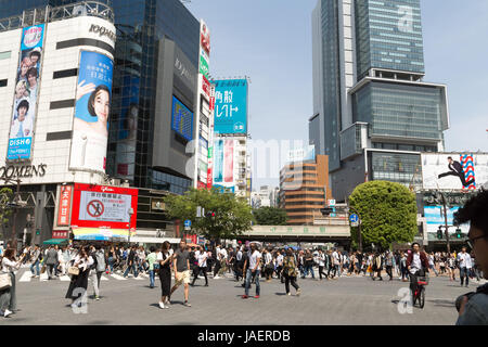 Vue sur la ville de Tokyo, Japon Banque D'Images