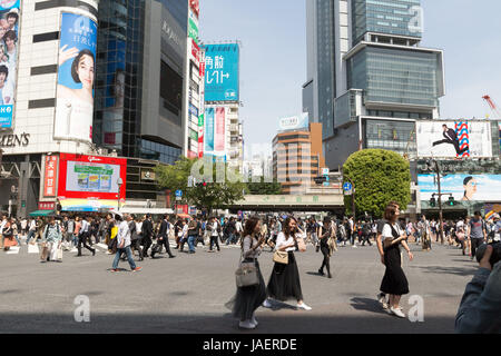 Vue sur la ville de Tokyo, Japon Banque D'Images