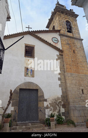 Ain un village de montagne dans le Parc Naturel de Serra d'Espada dans la province de Castellon, Espagne Banque D'Images