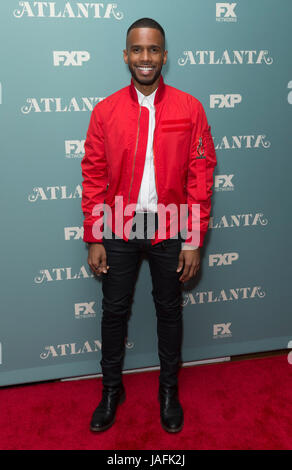 New York, États-Unis. Le 05 juin, 2017. Eric West assiste à l'Atlanta pour votre examen de dépistage par FX Network à Zankel Hall Carnegie Hall Crédit : Lev Radin/Pacific Press/Alamy Live News Banque D'Images