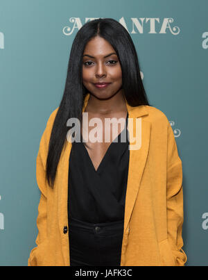 New York, États-Unis. Le 05 juin, 2017. Adrienne Warren assiste à l'Atlanta pour votre examen de dépistage par FX Network à Zankel Hall Carnegie Hall Crédit : Lev Radin/Pacific Press/Alamy Live News Banque D'Images