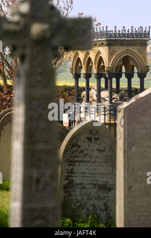 Grace tombe Darlings, Bamburgh Northumberland, Banque D'Images