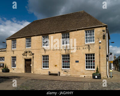 Ville d'Oakham post office and savings bank building (maintenant fermé au public et est un bureau de tri uniquement), oakham, Rutland, England, UK Banque D'Images