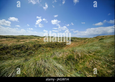 Phare de Blaavand, Danemark Banque D'Images