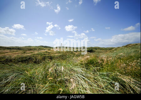 Phare de Blaavand, Danemark Banque D'Images