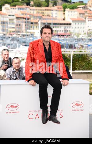 Photocall du film 'Visages, villages, Matthieu Chedid 70e Festival de Cannes Mai 19, 2017 Photo Jacky Godard Banque D'Images