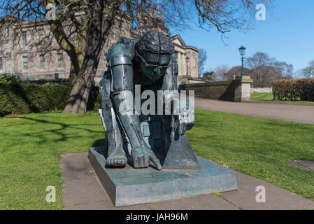 Maître de l'univers de la sculpture par Eduardo Paolozzi, Scottish National Gallery of Modern Art, Édimbourg, Écosse Banque D'Images