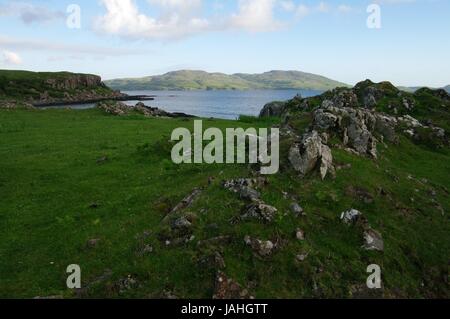 Loch Tuath, Torloisk, Isle of Mull, Scotland Banque D'Images