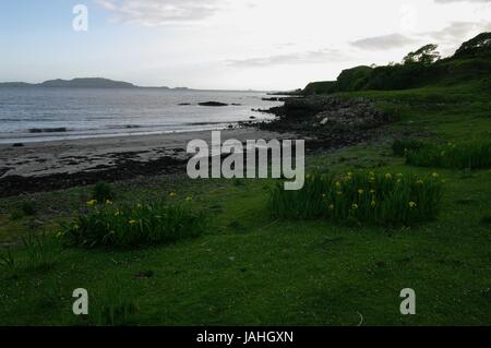 Loch Tuath, Torloisk, Isle of Mull, Scotland Banque D'Images