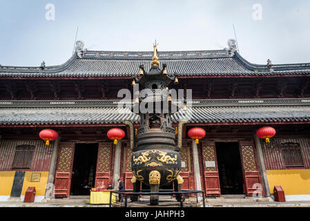 Temple de mystère, un complexe taoïste fondée en Dynastie Song, Suzhou, Province de Jiangsu, Chine Banque D'Images