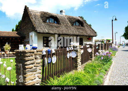 Maison de la poterie du lac Balaton à Tihany Banque D'Images