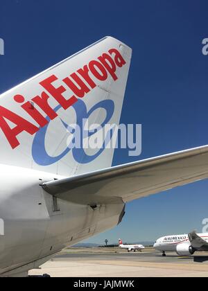 Air Europa/Aeromexico Codeshare Banque D'Images